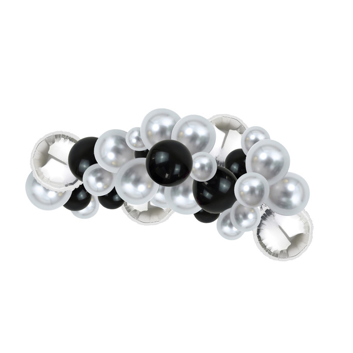 Ballonbue 36 stk. - sølv